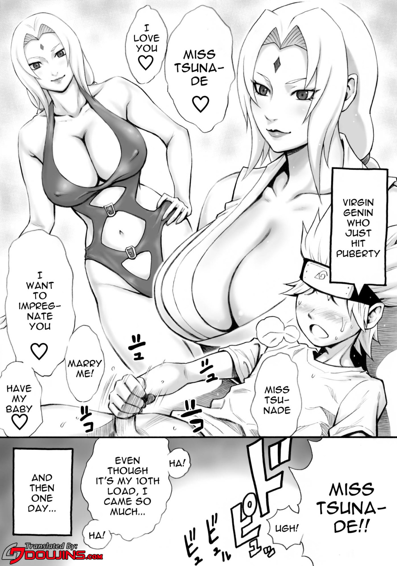 Hentai Manga Comic-v22m-I Want To Make Tsunade-sama Pregnant-Read-3